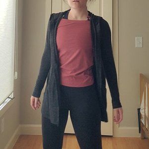 Albion Dark Gray Heather Cardigan